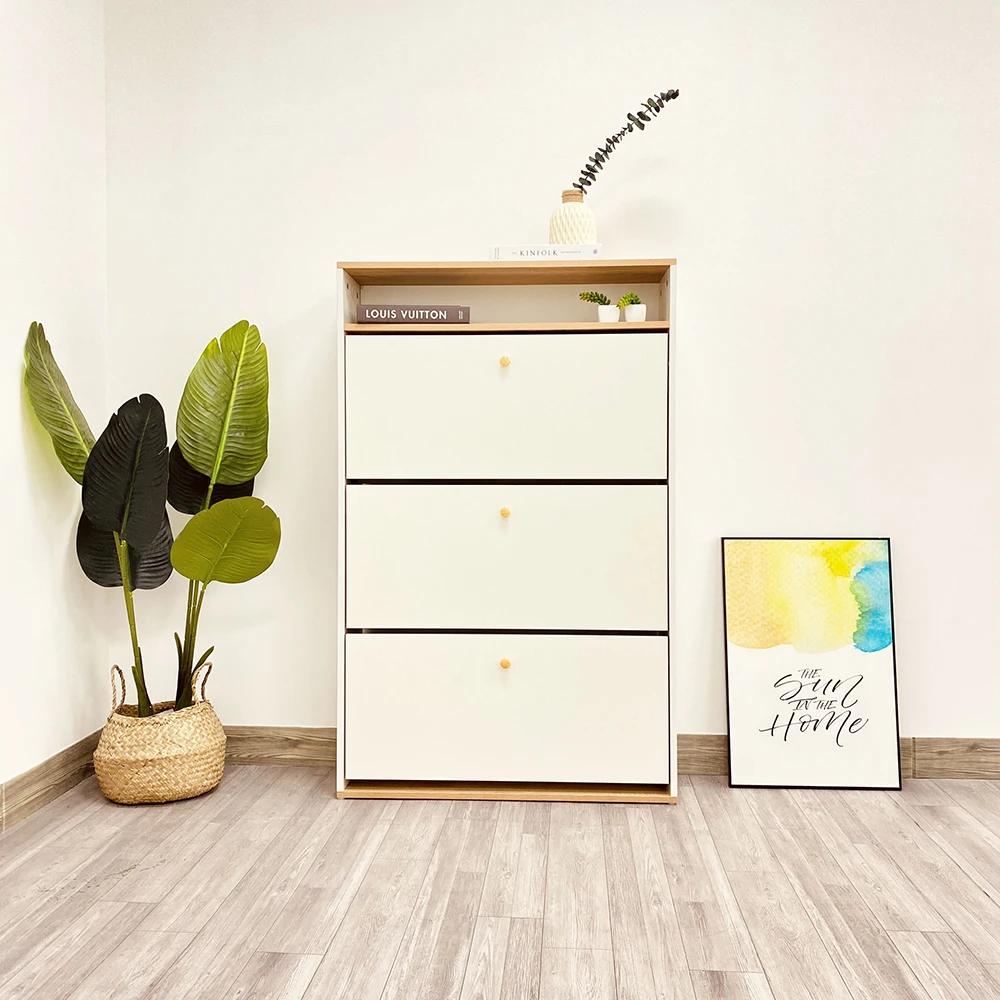 Shoe Modern Shoe Racks Mdf Surface Simple Style Home Design Living Room Furniture Oem