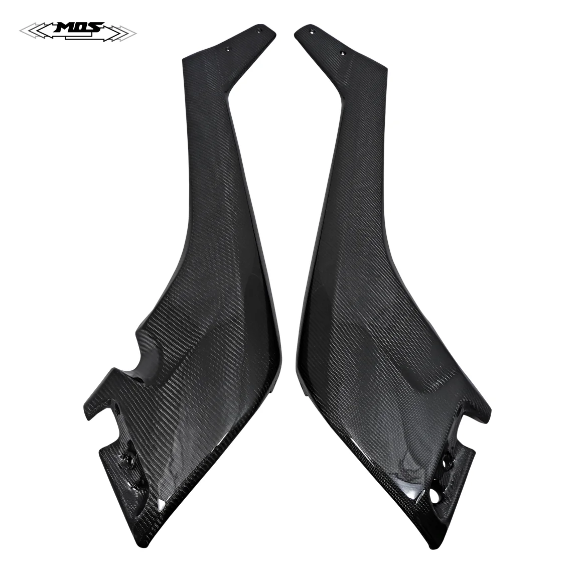 Боковые чехлы из углеродного волокна MOS для мотоцикла Yamaha TMAX 530 2017 2018 2019