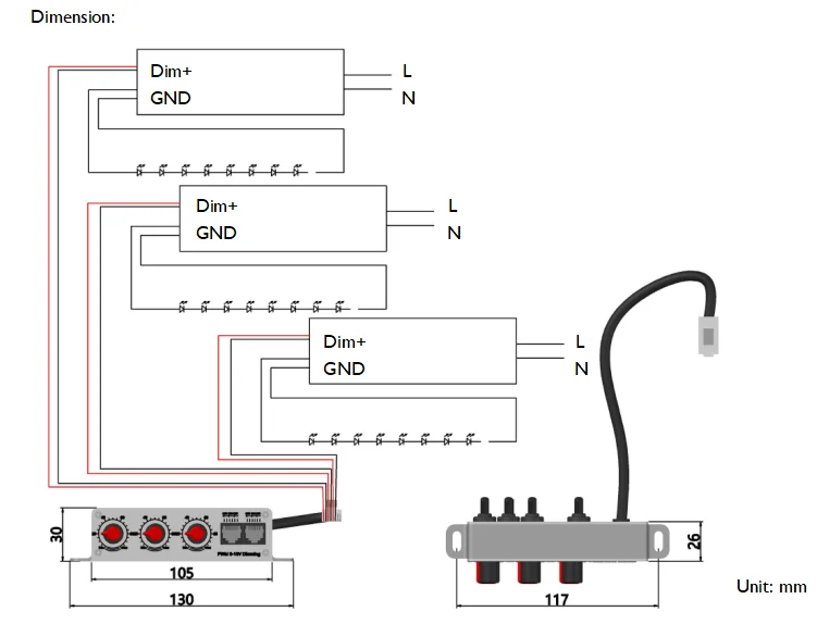 Horti Guru Led Compatible All 0/110v Interface Dimmable Electronic Led