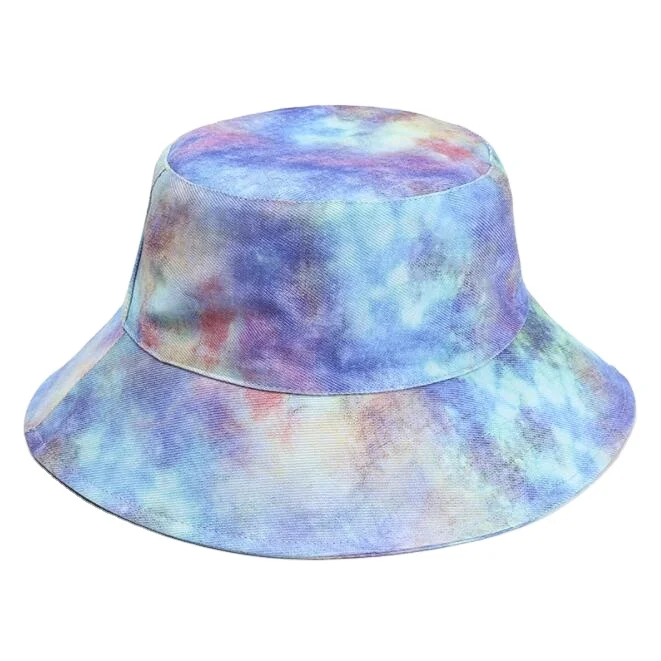 Womens tie dye bucket hat