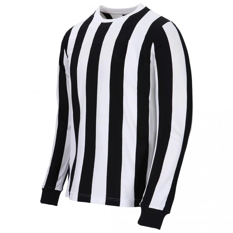 Source Mens Striped Long Sleeve Football Shirt White/Black Soccer  Sublimation Striped Shirt Jersey 100% Polyester Mesh Football Jersey on  m.