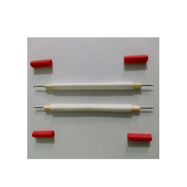 Splinter Probe Red Cap Double Ended Disposable Splinter Probe | Medical Grade Plastic Surgical ...