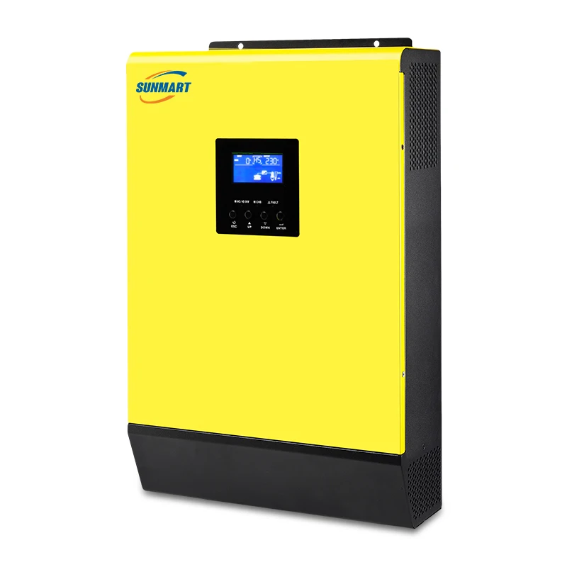 SUNMART Power on Grid Off Grid 5KW 450Vdc Hybrid 5Kva 80A 48 Volt Sun Solar Systems Inverter