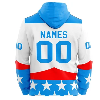 Cheap Unique Different Name Number Hoodie Hockey Jerseys