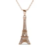 Pendente in argento S925 placcato in oro rosa 18k