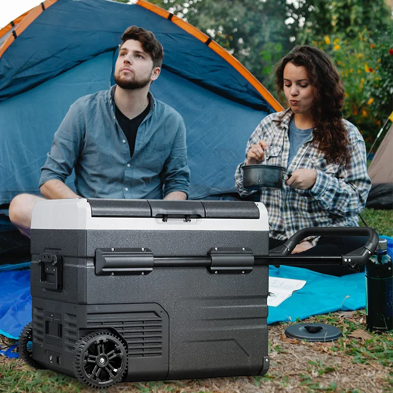Alpicool TWW55 55L Portable 12V Car Fridge Freezer for Outdoor