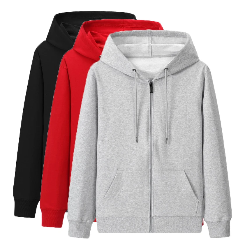 Men's Heavyweight Full Zip up Hoodie | Fleece Jacket | Warm Zipper Casual  Sweatshirt with Hood