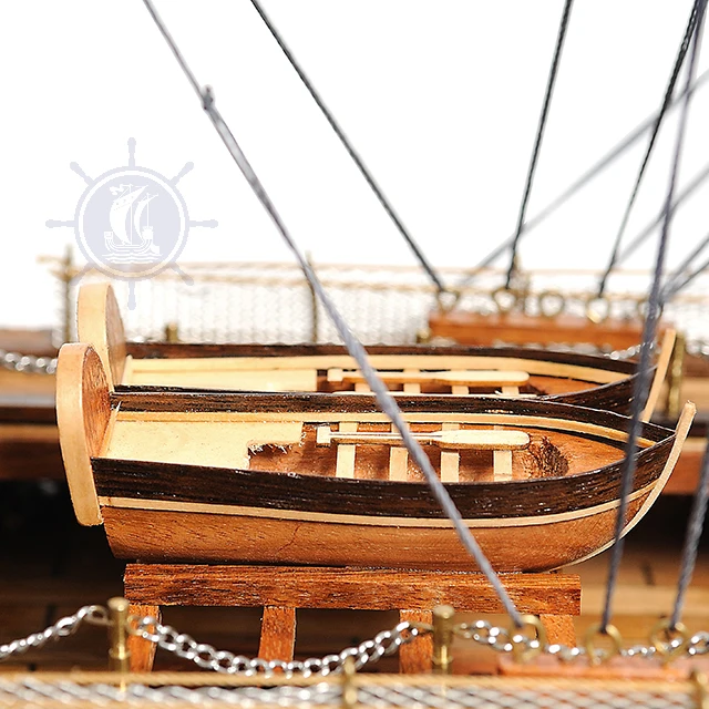 HMS Victory Copper Bottom Model Ship 80 cm Handcrafted Wooden Replica With Display Stand, Collectible, Decor, Gift, Wholesale