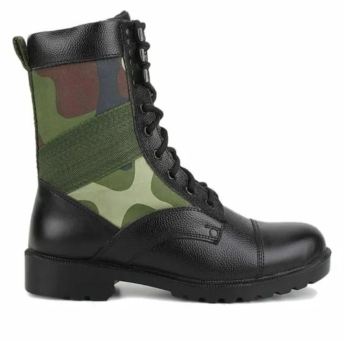 Canvas Camo Jungle Boots With Rubber Sole Jungle Trekking Boots - Buy ...