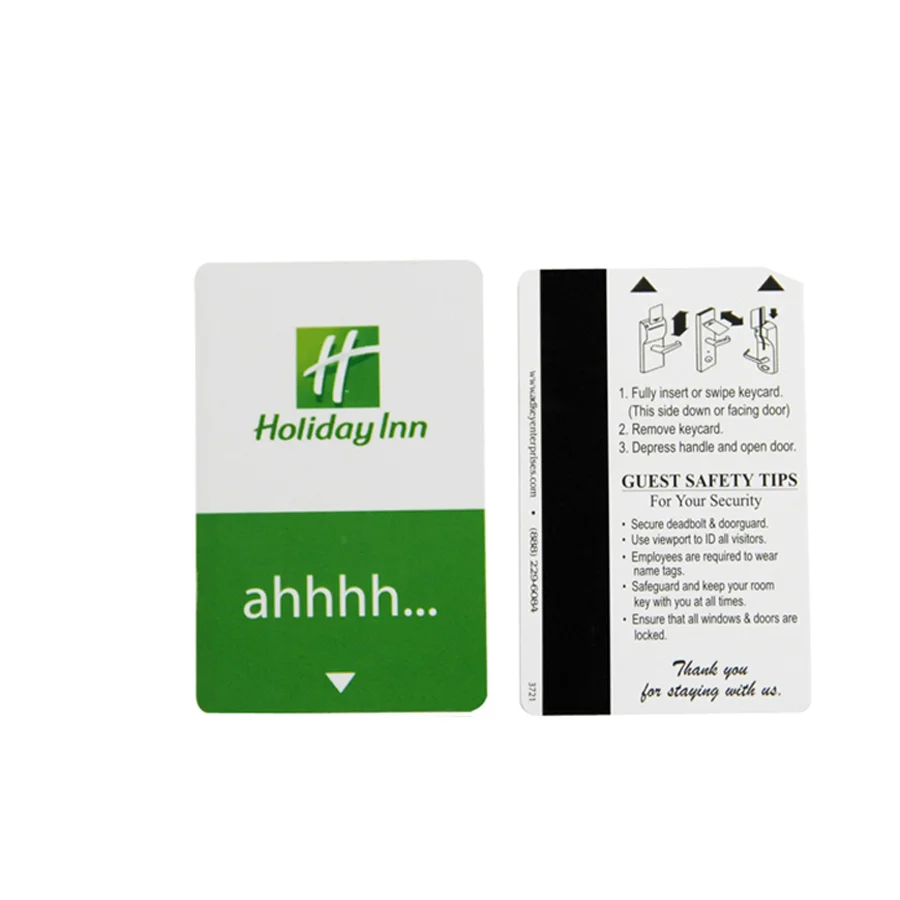 Customizable RFID Smart Card NFC Blank Business Card RFID Magnetic Stripe Card with Chip