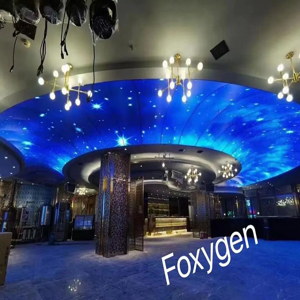 Shanghai Stretch Ceiling Material Supplier UV 3D Digital Printing Luminaire PVC False Ceiling Detail Cheap Price Cost Canada