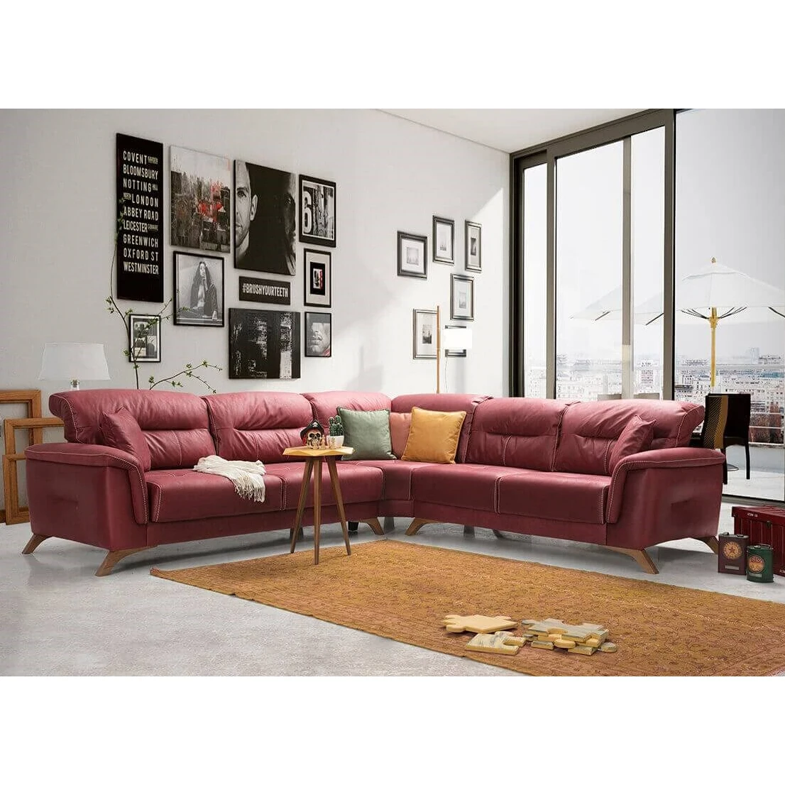 Wooden Sofa Armchairs Living Furniture Wholesale Couch Velvet Seat Set