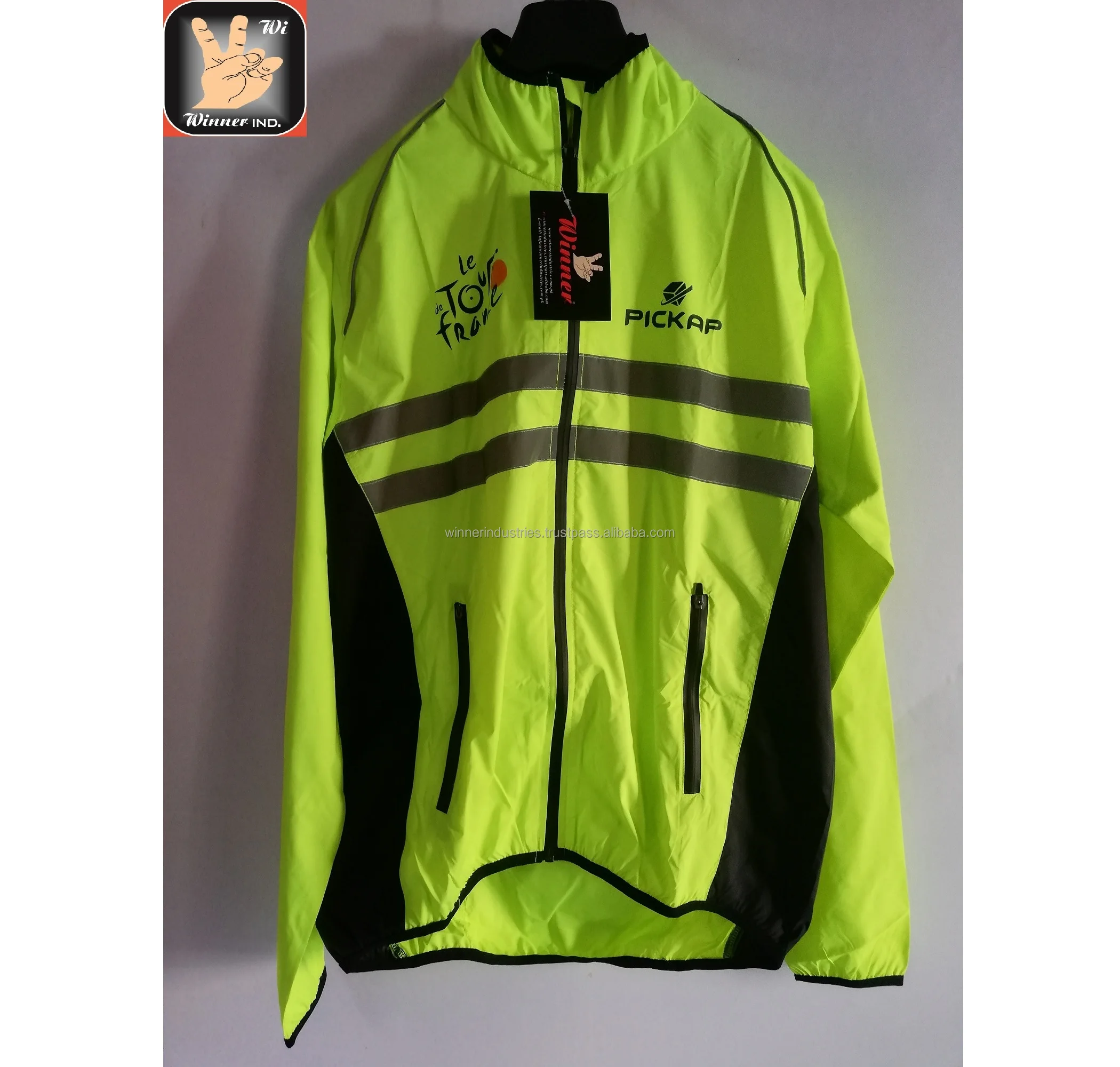 visibility jacket for cycling