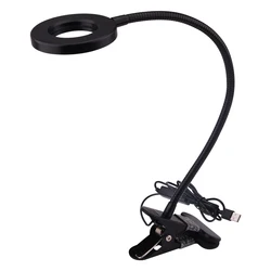 Высококачественный светильник для чтения изголовья кровати, 5 Вт, перезаряжаемый светильник для чтения с клипсой, мини-светильник для учебы