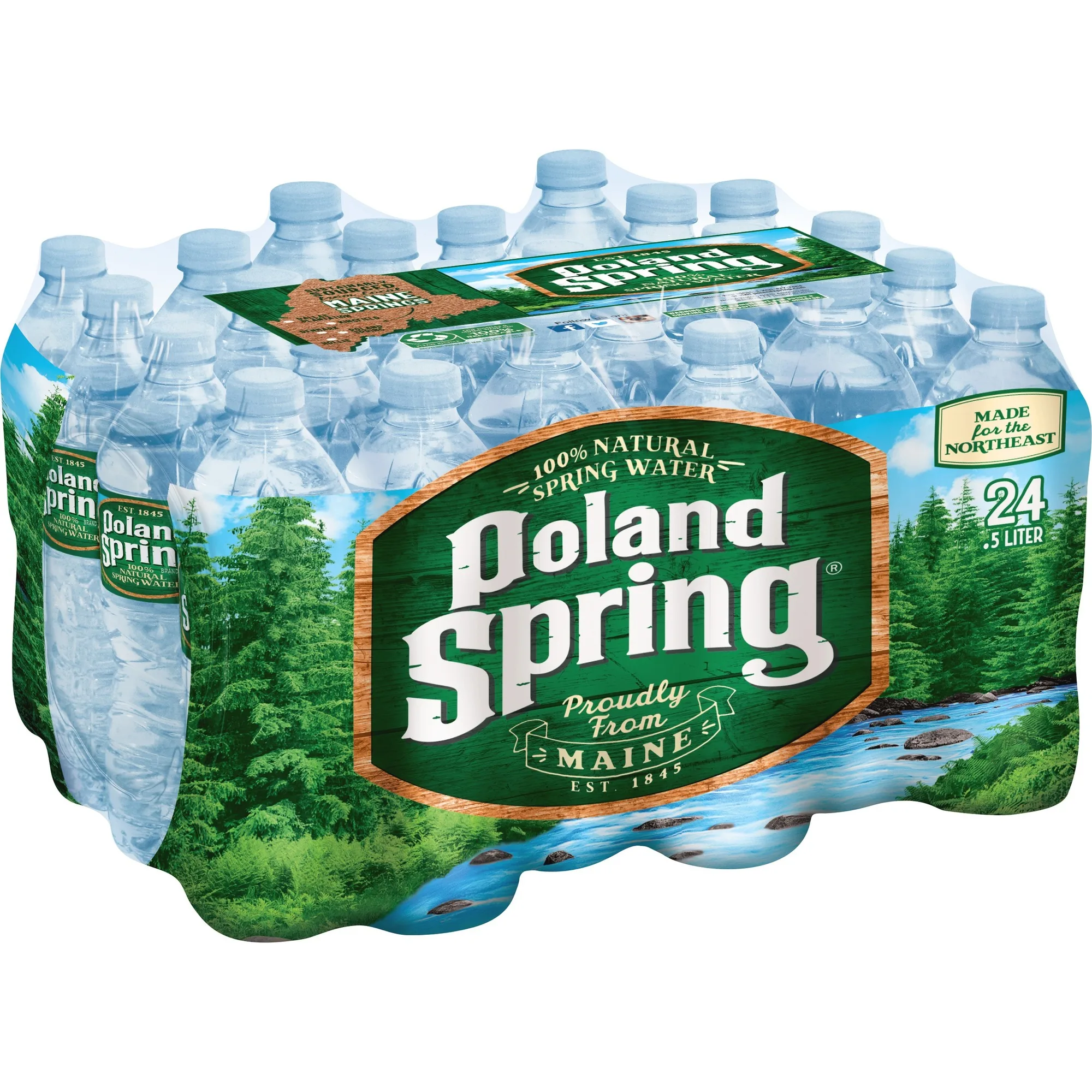 Poland Spring 100 Natural Spring Water / Top Quality Pure Life Water