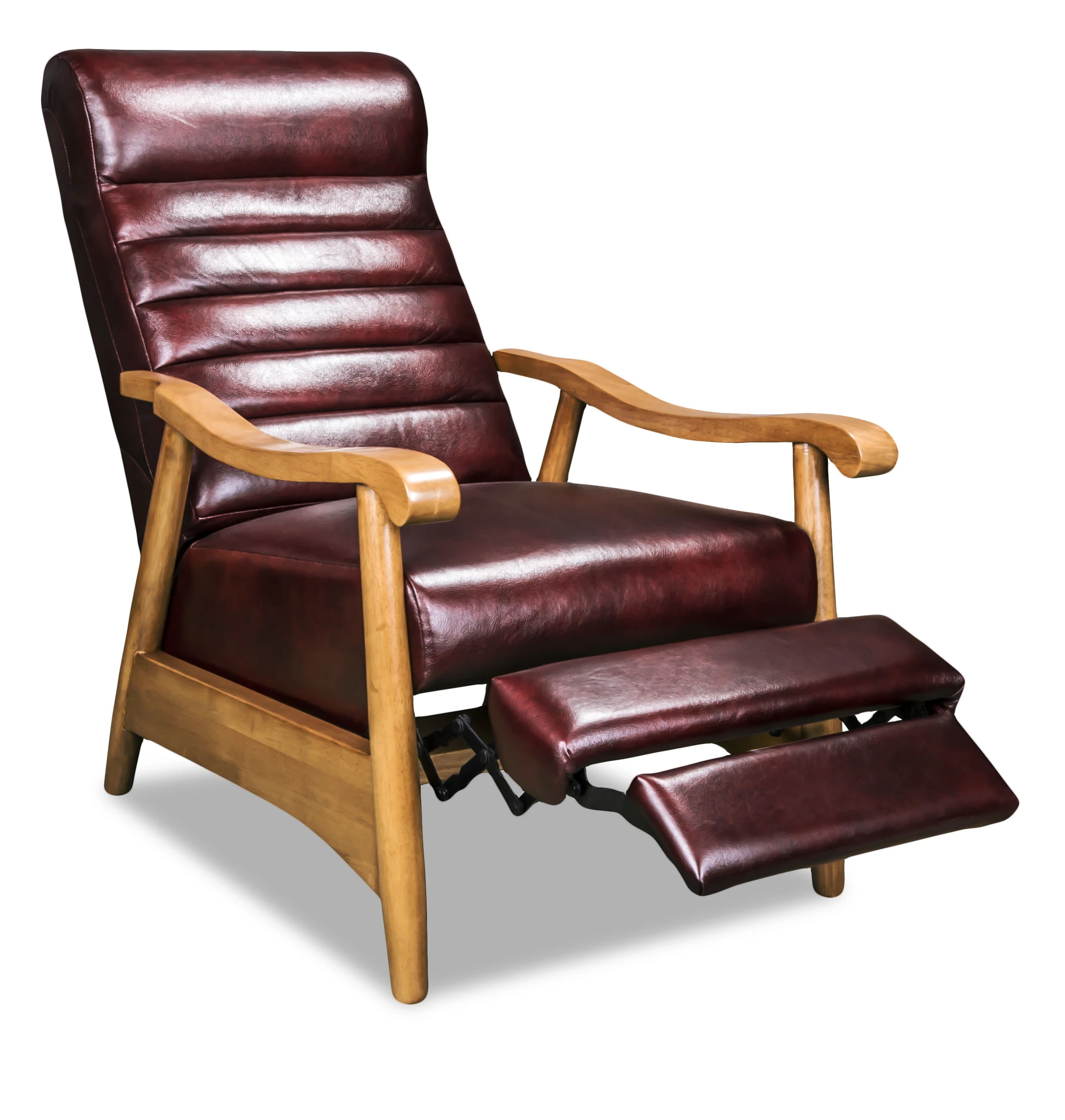 channel back club chair