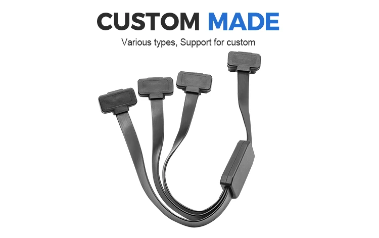 product obdii 16pin male to molex30 12pin  flat obd molex 12p cable for obd2 fault code reading-4