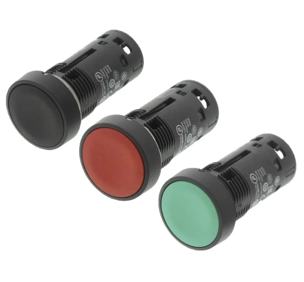 Schneider Harmony XB7 Monolithic push button 1NO 1NC IP65 22mm plastic Push Button spring return