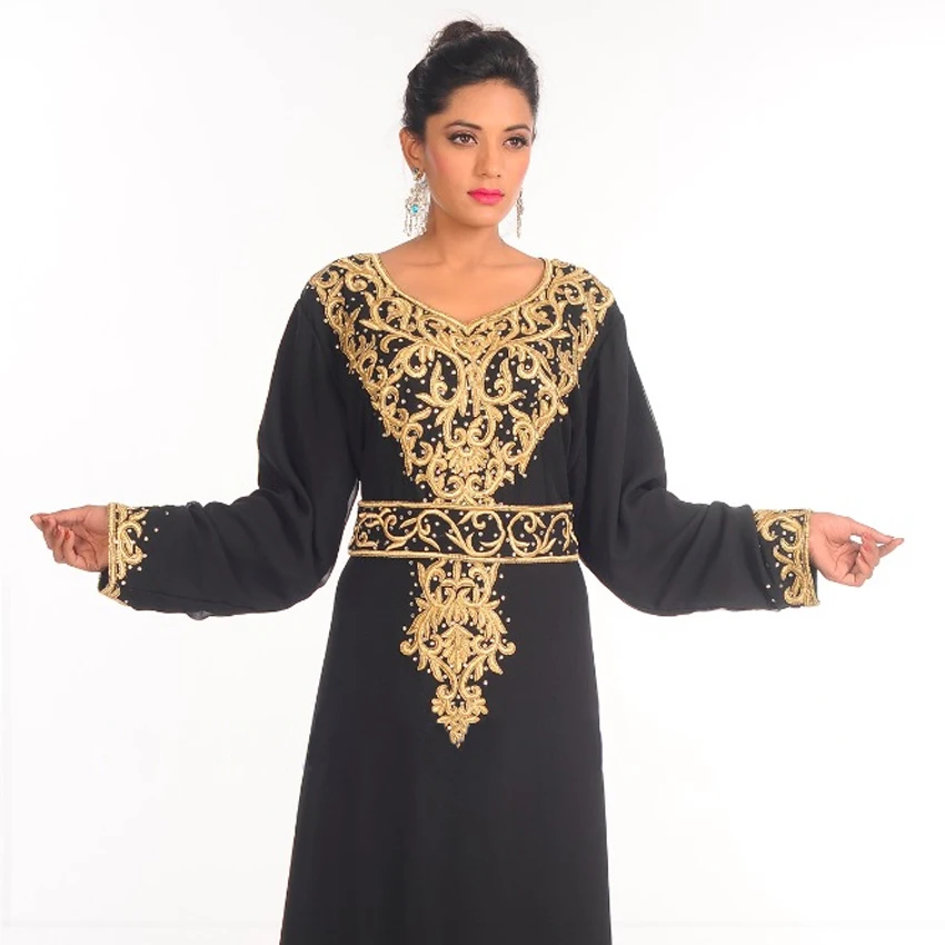 kaftan neck design