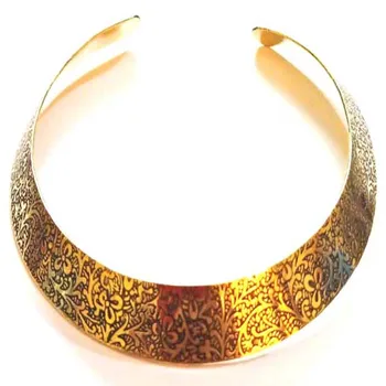 rawat handicrafts Brass Chockers Hasli jewelry fashion costume Artificial Handmade made in India jewelery nk-9236