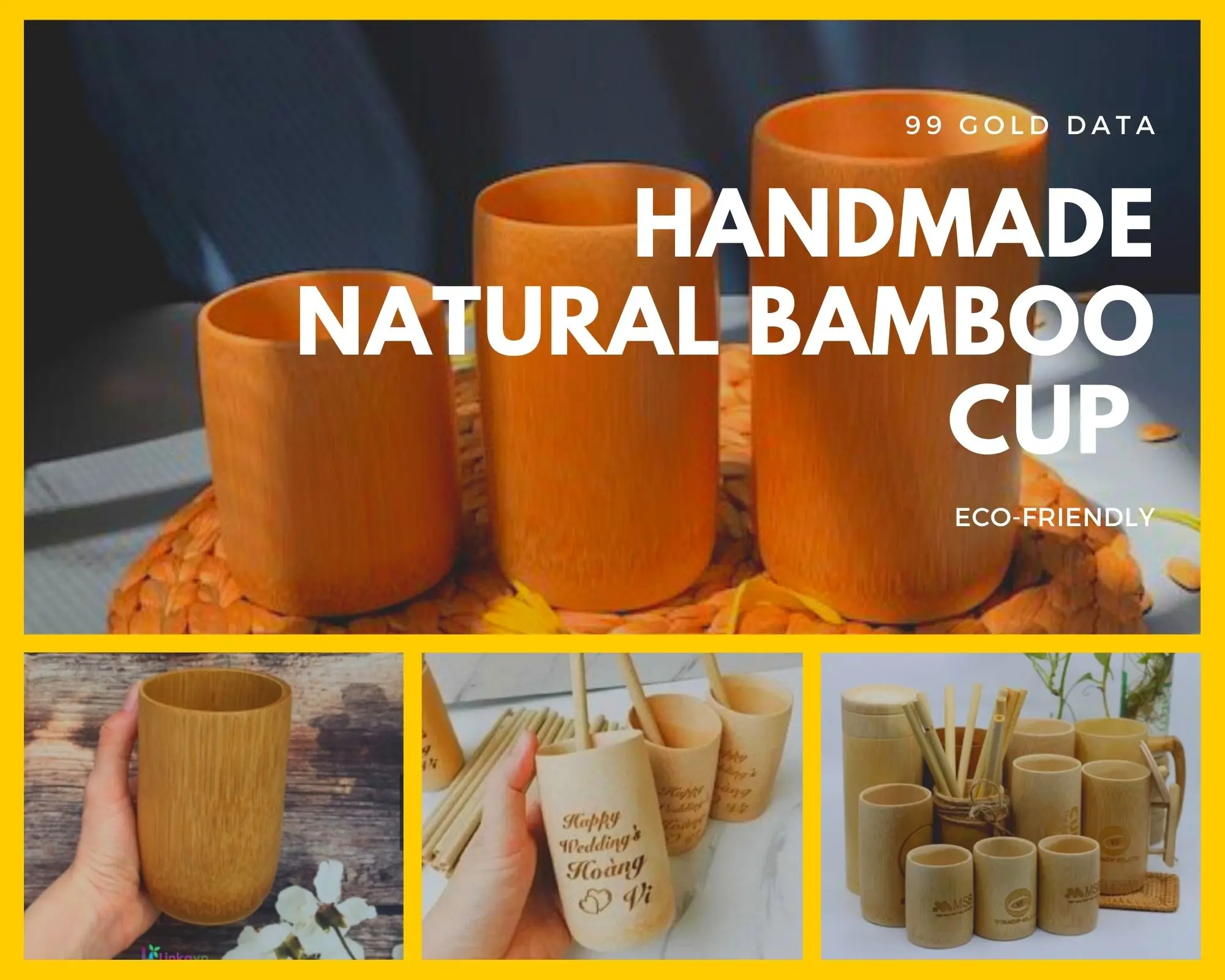 Bamboo Drinking Cups