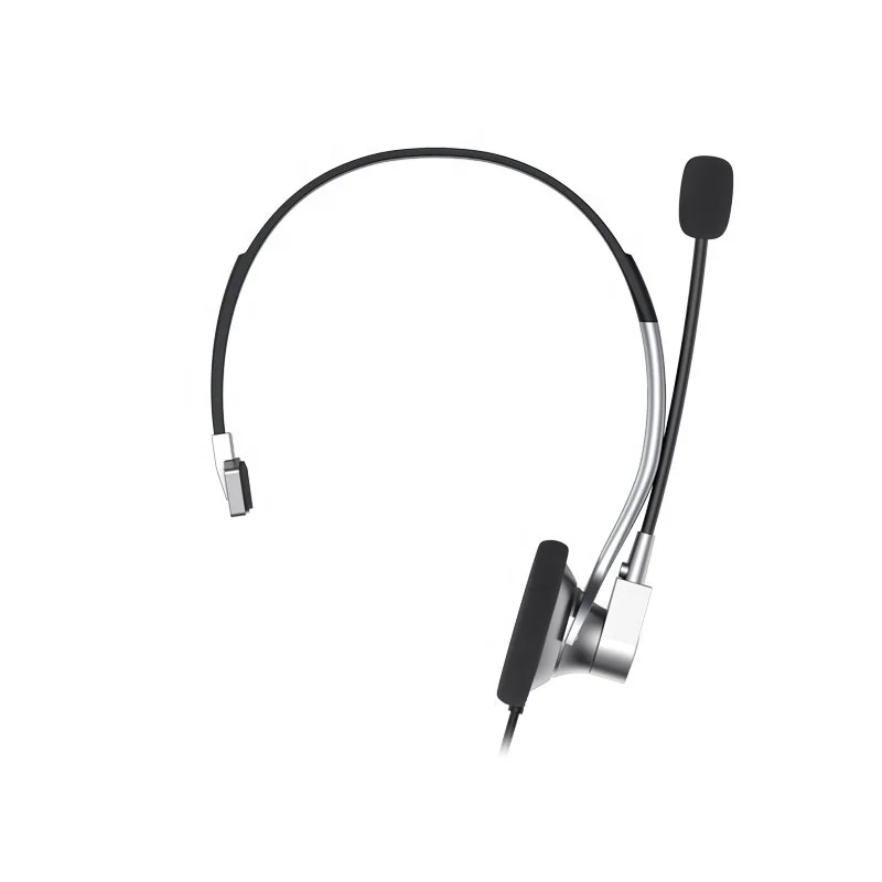 H204D Havit Auriculares Convert Call Center Headband Headphone Head Phone Computer Telephone Headsets for Pc