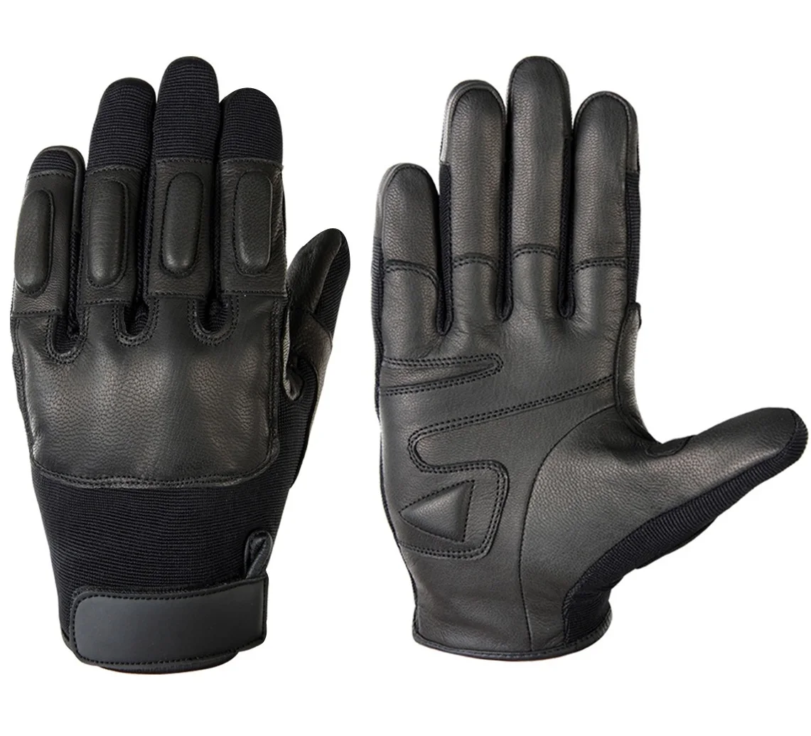 Protec recherche sûr et slash résistant aiguille en cuir et Kevlar gants recherche 