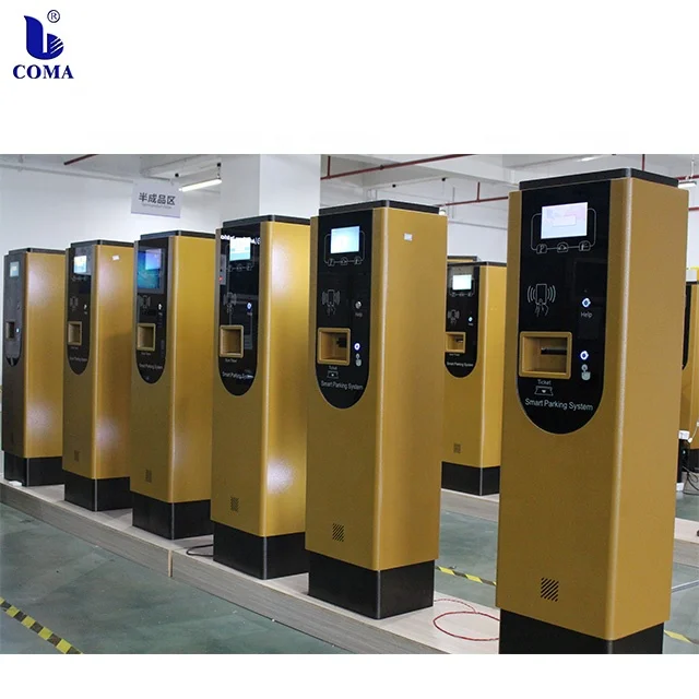Parking Equipments Smart Parking System with Ticket Dispenser for Entrance and Exit Control