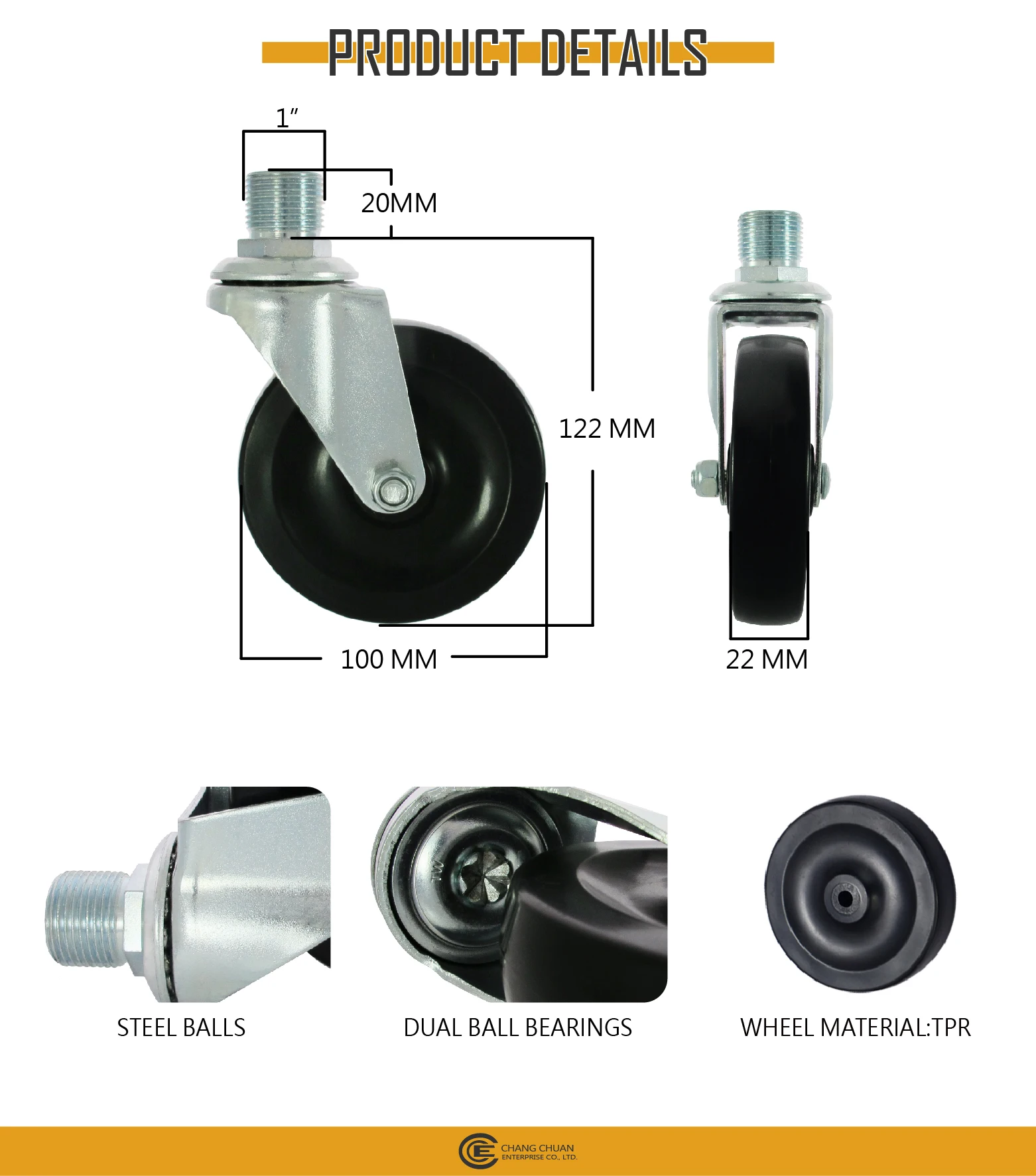 Cce Caster 4 Inch Pvc Water Plumbing Pipe Rubber Caster And Wheel Buy