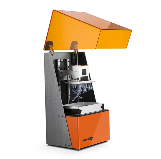 Sla 3d Printer Digital Wax Most Popular Industrial Resin Screen Printer 3D Printing Dazz 3D Single Color 120*68*150 Mm