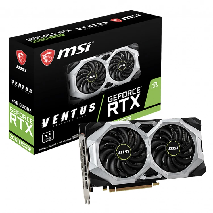 MSI Geforce RTX 2060 SUPER VENTUS 8GB GDDR6 Graphics Card