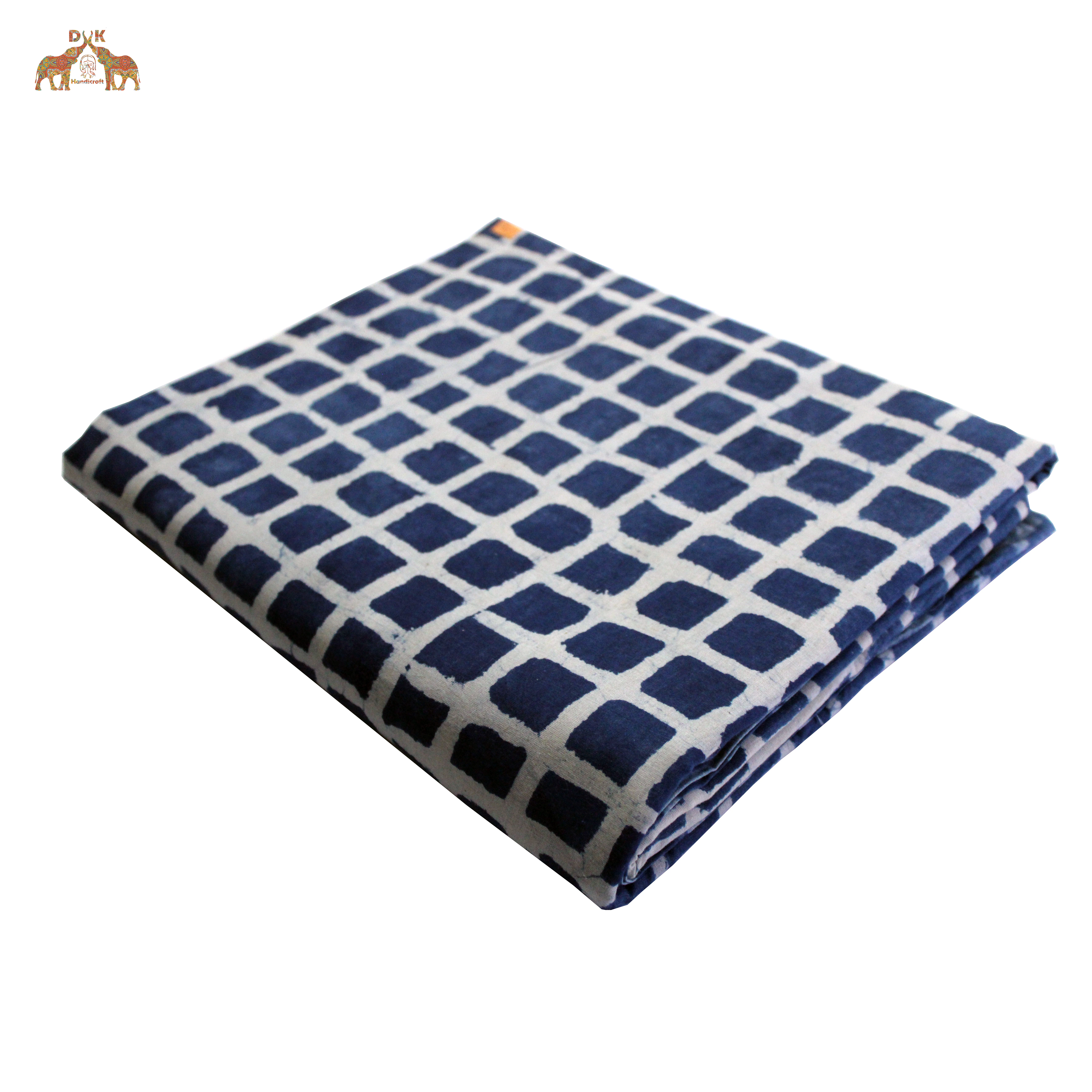 Хлопчатобумажная полосатая ткань с принтом Индиго для одежды, мягкая удобная ткань для одежды и домашнего декора