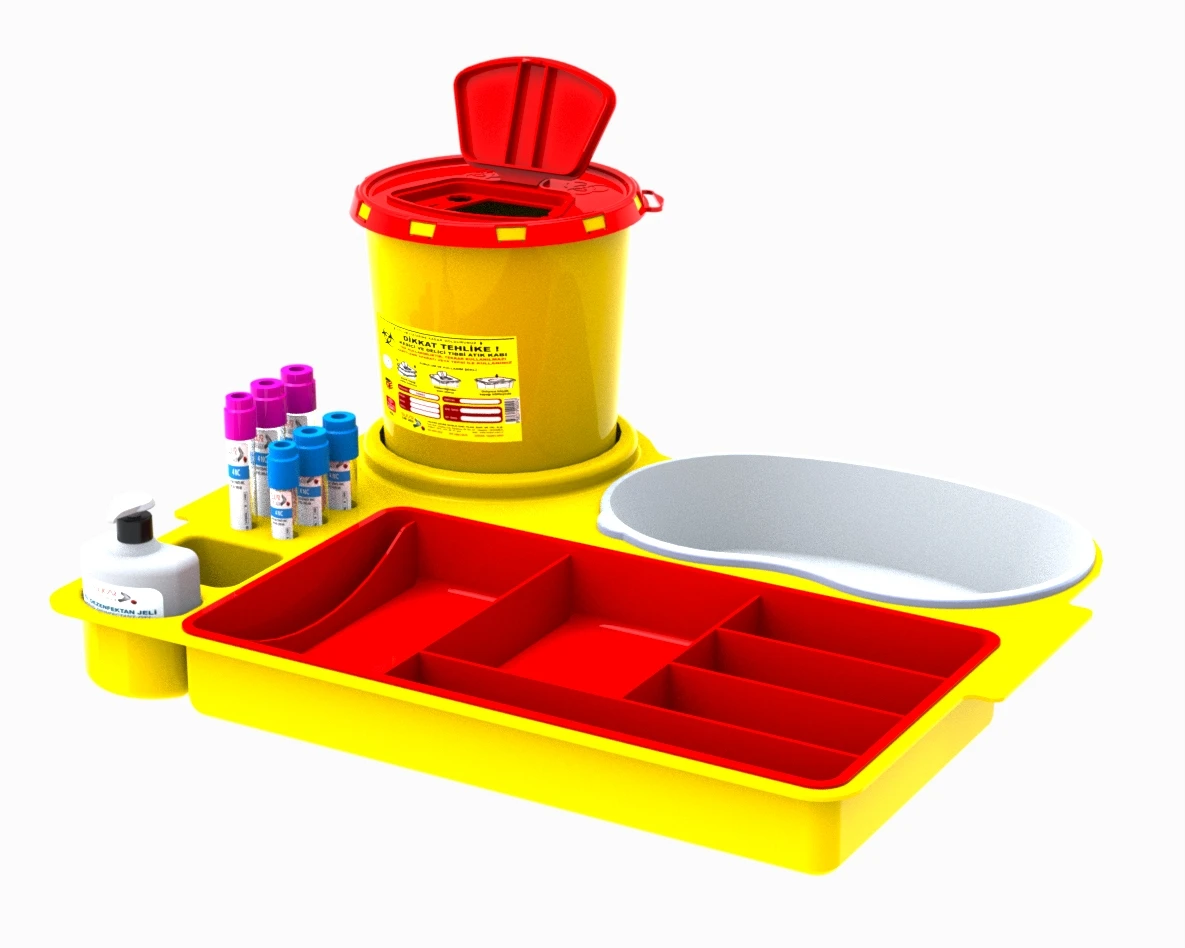 Reusable Treatment Tray 5 Compartments Tray Good Price Quality Material