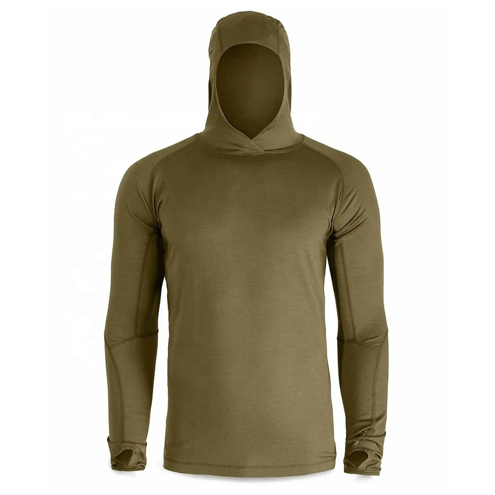 100 Men's Merino Wool Baselayer Thermal Hunting Clothing Base Layer