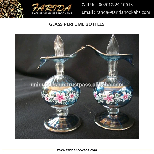 香水瓶エジプトのユニークなデザインのギフトセット Buy 在庫エジプト香水ガラス肌触りボトル ゴールド装飾ハンドメイドエジプトガラス香水瓶 ユニークなデザインのエジプトミニ手吹き香水瓶セット Product On Alibaba Com