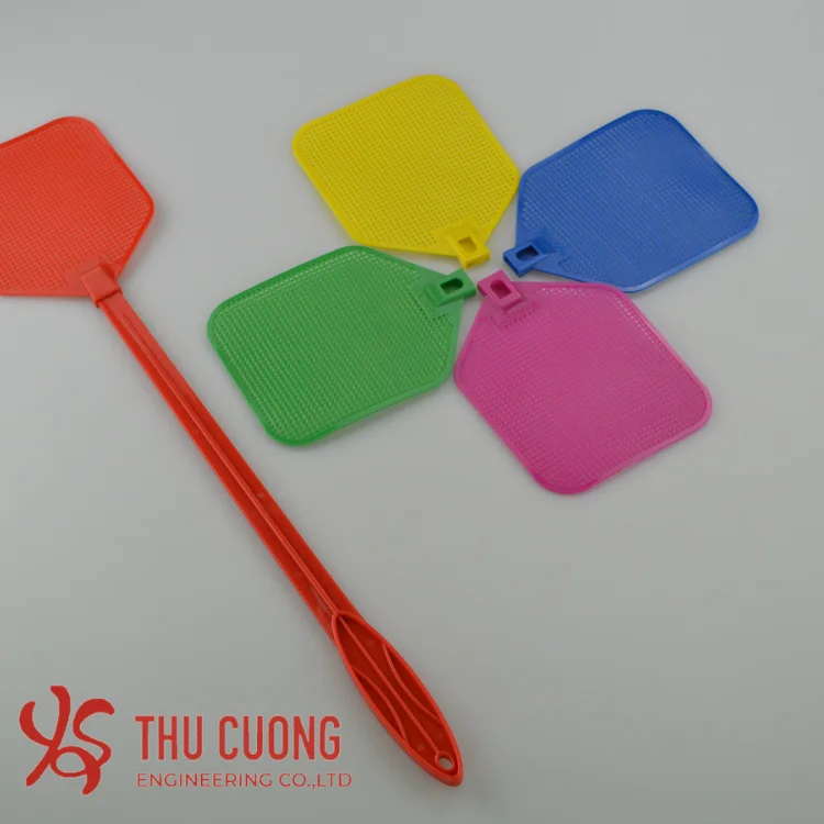 Durable Plastic Fly Swatter Heavy Duty Set Strong Perfect For Flies