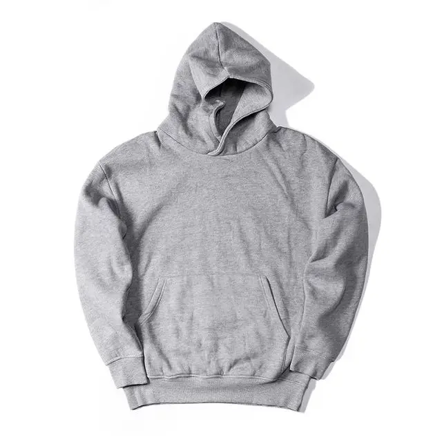 plain grey oversized hoodie