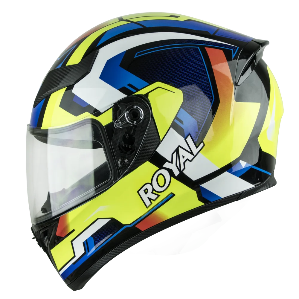 Fullface Helmet Motorcycle Helmet With Visor Highquality Advanced Abs Royal M138b Factory Sale