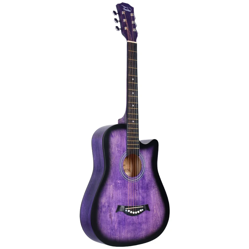 cheap purple guitar