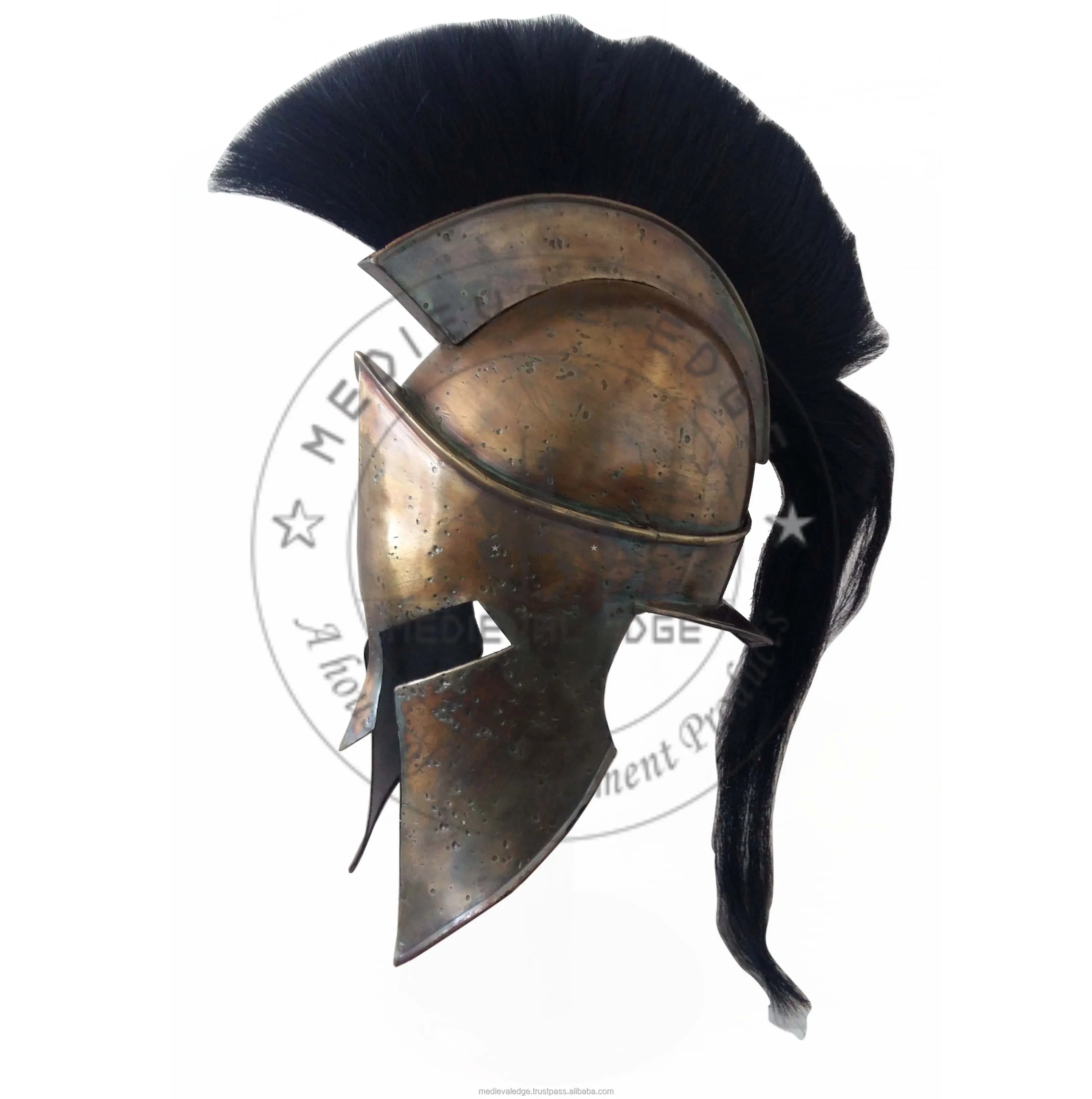 Medieval Spartan Helmet 300 Leonidas Helmet Knight Helmet Reenactment Helmet CV 