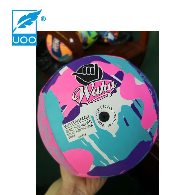 UOO оптовая продажа высокое качество размер 5 неопреновый пляжный волейбол