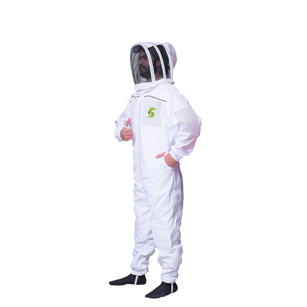 Details about   Ventilated Beekeeping Suit and Bee Family Stickers YKK Metal Zippers Men ... 