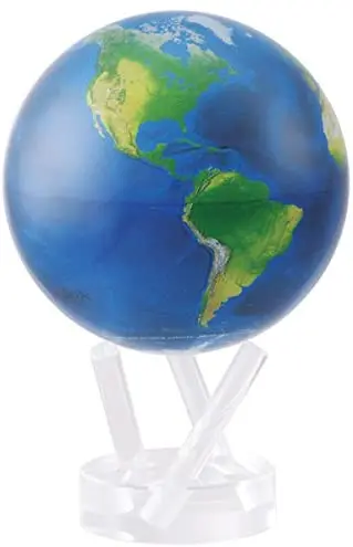 MOVA 4.5 Solar Rotating World Globe Powered by Light
