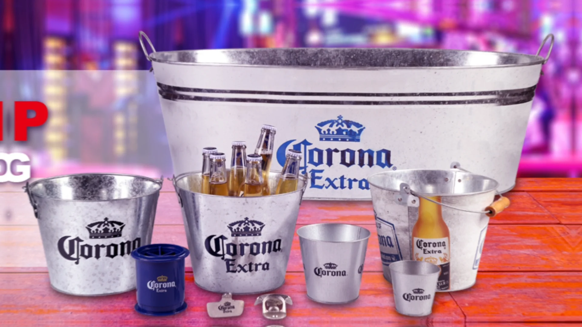 Top Quality Corona Metal Ice Bucket - China Corona Metal Ice Bucket and  Corona Tin Ice Bucket price