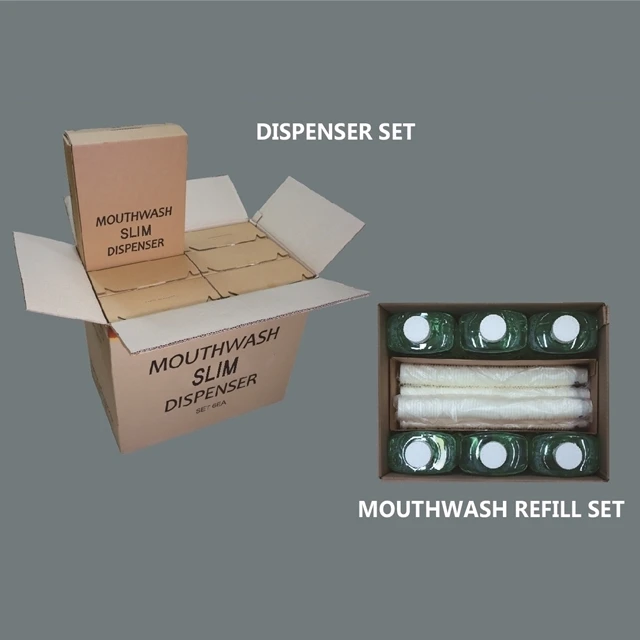 Набор диспенсеров для полоскания рта