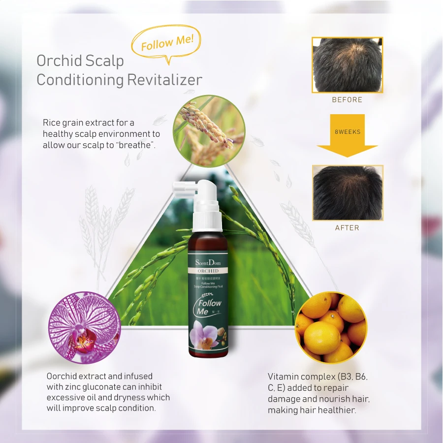 Очищающий спрей для кожи головы 30 мл