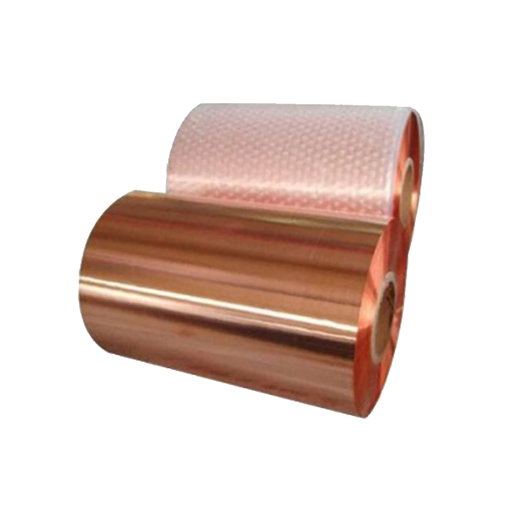 Copper Foil Strip with Conductive Adhesive Copper Foil Roll Use for Batteries Anti Corrosive Reliabl