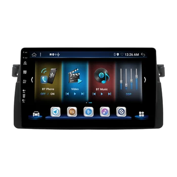 Factory supply car navigation built in Android 10 system 2 din car radio 9" wireless reversing image Car DVD Player FOR BMW E46