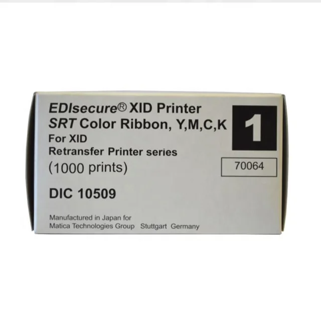Matica DIC10509 YMCK Colour Ribbon for XID8100 XID8600 Card Printer