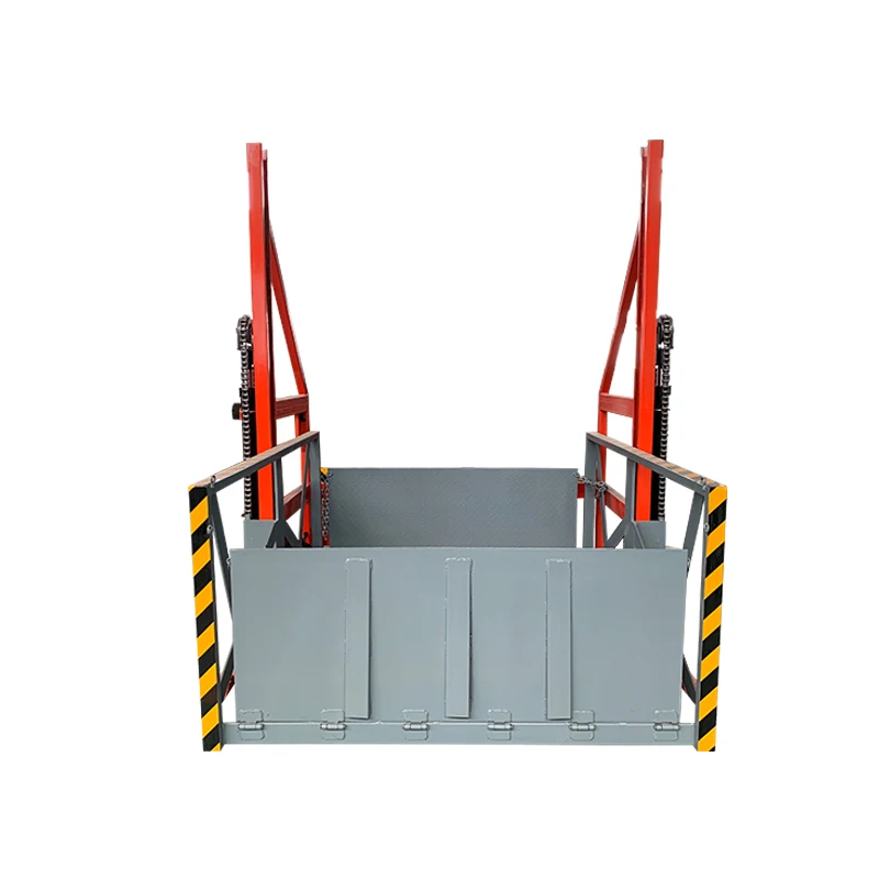 2000kg Movable Container Truck  Loading and Unloading Lift Platform Mobile Hydraulic Lift